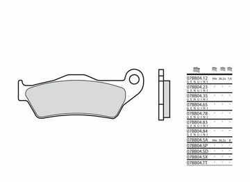 Moto Guzzi Stelvio 1200 [Brembo] - Bremseklosser