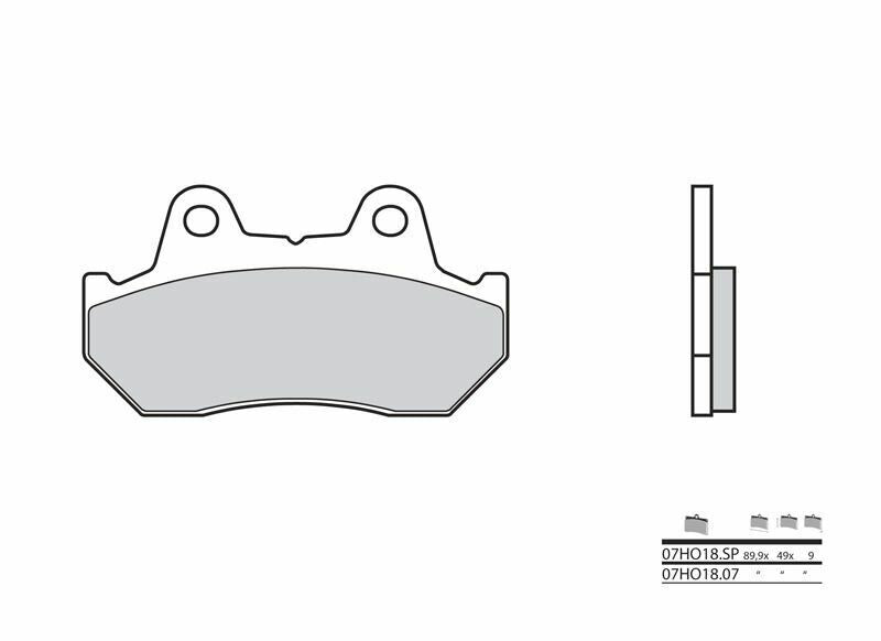 Honda NS 400 R [Brembo] - Bremseklosser