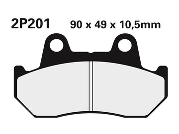 Honda CB 900 F2 Boldor [Nissin] - Bremseklosser