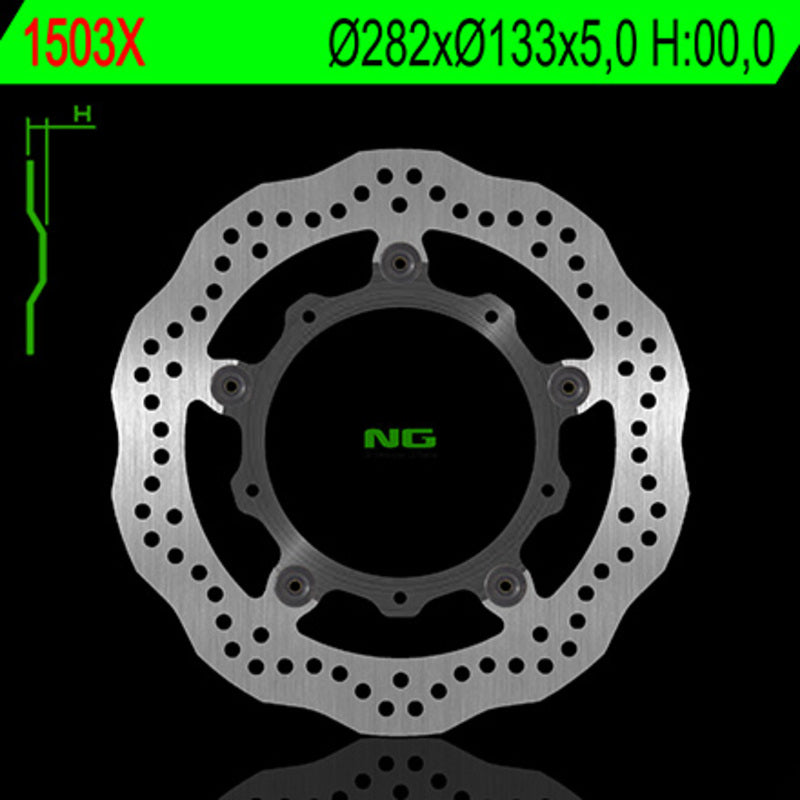 Yamaha Tracer 700 [NG BRAKE DISC] - Wave flytende bremseskive