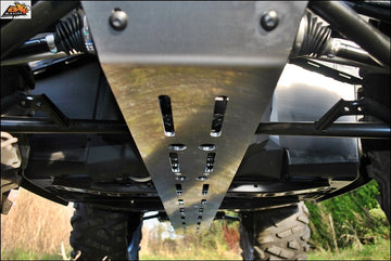 Can Am Outlander L MAX 570 EFI [2016] - Unterfahrschutz mittig - Aluminium 6 mm Can-Am Outlander Max 500L