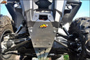 Can Am Outlander L MAX 570 EFI XMR [2016] - Senterskinneplate - Aluminium 6 mm Can-Am Outlander Max 500L
