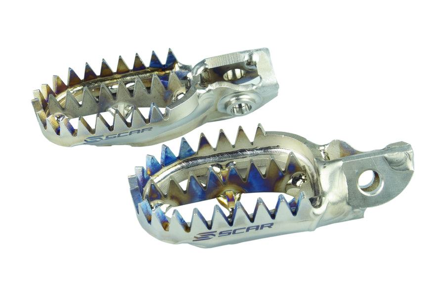 GasGas MC 250 F Factory Edition [2023] - Titanium Fußrasten Gripper