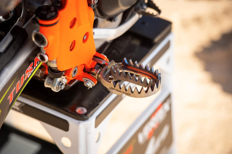 KTM 450 XC F [2019-2022] - Titanium Fußrasten Gripper