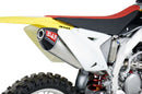 SUZUKI RM Z 450 [2008-2017] - Erstatningslyddemper Yoshimura USA RS4 rustfritt stål/aluminium karbon endedeksel Suzuki RM-Z450