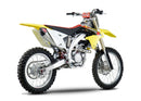 SUZUKI RM Z 450 [2008-2017] - Erstatningslyddemper Yoshimura USA RS4 rustfritt stål/aluminium karbon endedeksel Suzuki RM-Z450