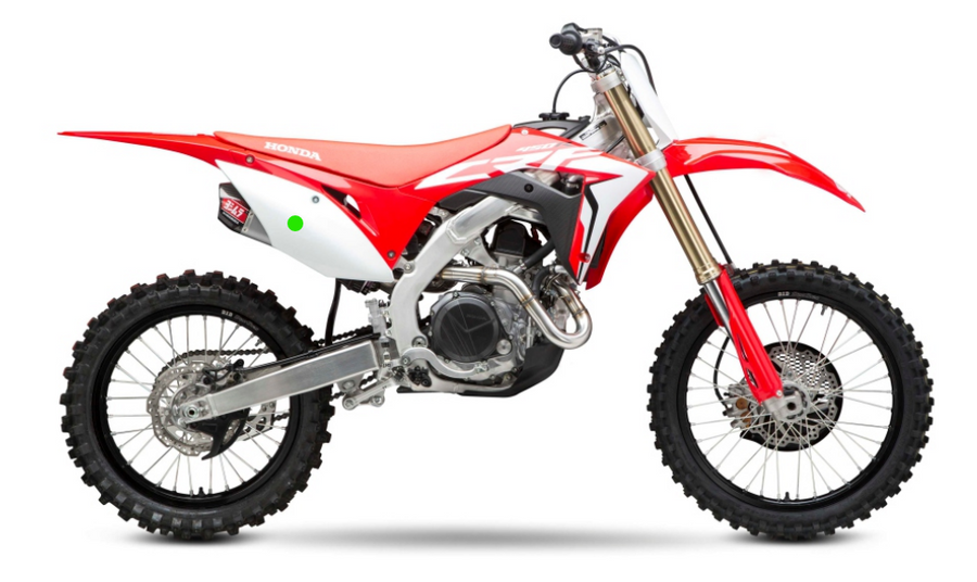Honda CRF 450 R (PE 07) [2017] - YOSHIMURA hylse høyre