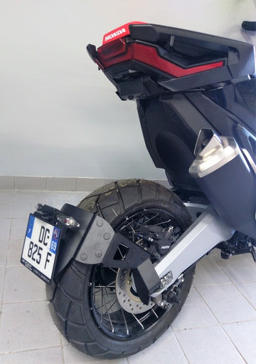 Honda X-Adv [ACCESS DESIGN] - nummerskiltholder i hjulhøyde svart Honda X-ADV