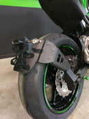 Kawasaki Z 900 [ACCESS DESIGN] - nummerskiltholder i hjulhøyde svart Kawasaki Z900