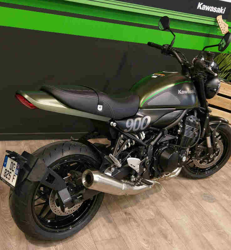 Kawasaki Z 900 Rs Se [ACCESS DESIGN] - nummerskiltholder i hjulhøyde svart Kawasaki Z900RS