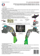 Kawasaki Z 900 Rs Se [ACCESS DESIGN] - nummerskiltholder i hjulhøyde svart Kawasaki Z900RS