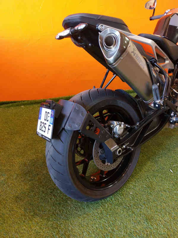 Ktm Duke 790 [ACCESS DESIGN] - Nummerskiltholder i hjulhøyde svart KTM Duke 790/890
