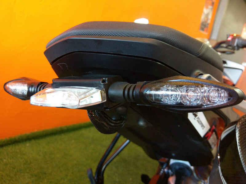 Ktm 790 Duke [ACCESS DESIGN] - nummerskiltholder i hjulhøyde svart KTM Duke 790/890