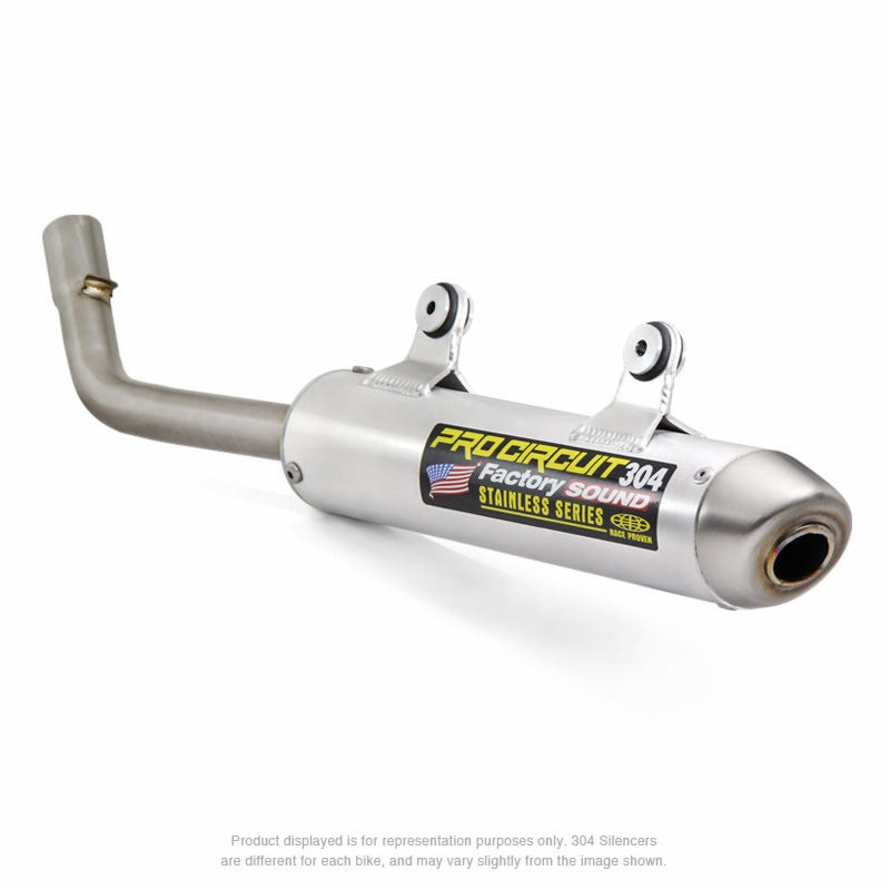 HUSQVARNA TX 300 I [2020-2022] - 304 Schalldämpfer Aluminium gebürstet/Endkappe Edelstahl KTM/Husqvarna