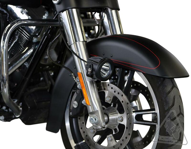 Harley Davidson Fxdwg [DENALI] - Belysningsbrakettskjerm Harley Davidson