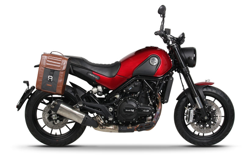 Benelli Leoncino 500 Trail [SHAD] - sideveskeholder Café Racer Benelli i