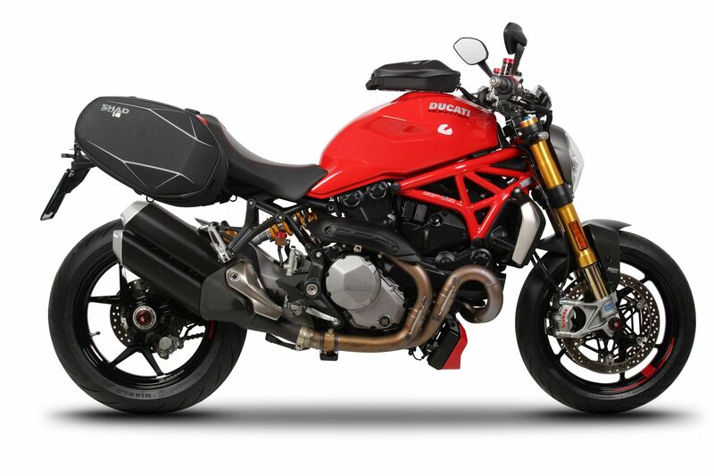 Ducati Monster 1200 [SHAD] - Sideveskeholder Ducati