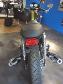 Triumph Bonneville 900 T 100 ABS [2017-2021] - Kennzeichenhalter Radlauf schwarz Triumph Bonneville 900