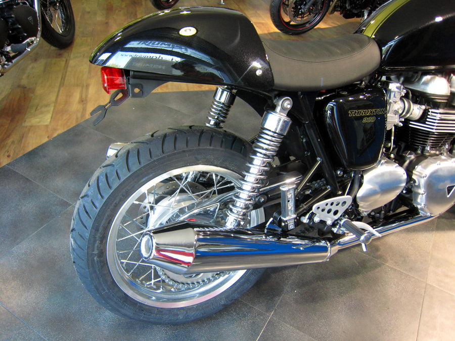 Triumph Bonneville 900 T 100 ABS [2017-2021] - Kennzeichenhalter Radlauf schwarz Triumph Bonneville 900