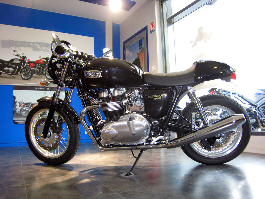 Triumph Bonneville 900 T 100 ABS [2017-2021] - Kennzeichenhalter Radlauf schwarz Triumph Bonneville 900