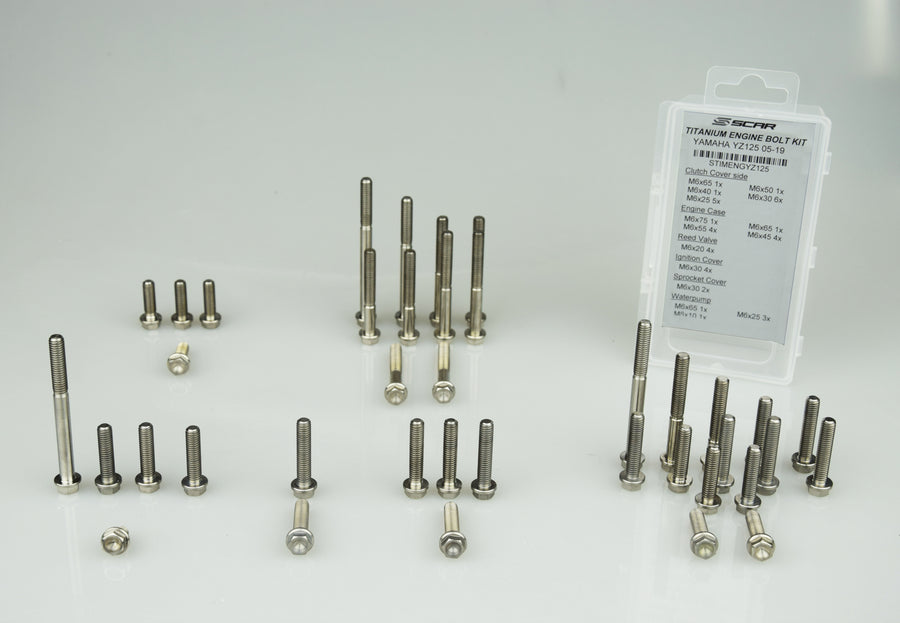 Honda CRF 450 RX Enduro (PE 07) [2017-2020] - Motorschraubensatz 48 Titanschrauben