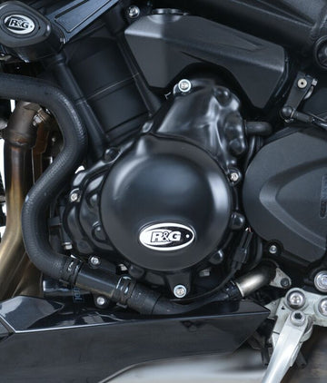 Triumph STREET TRIPLE 765 RS ABS [2021] - Venstre veivhusdekselbeskytter svart Triumph