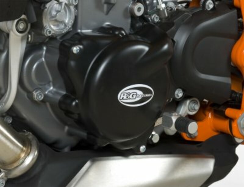 Husqvarna 701 SUPERMOTO [2016-2024] - Venstre veivhusdekselbeskytter Svart KTM/Husqvarna