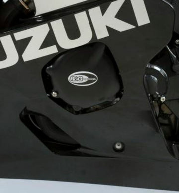 Suzuki GSX-R 600 SPESIAL EDITION [2004-2005] - Motorkassedekselbeskytter svart GSX-R600 (2 stk)
