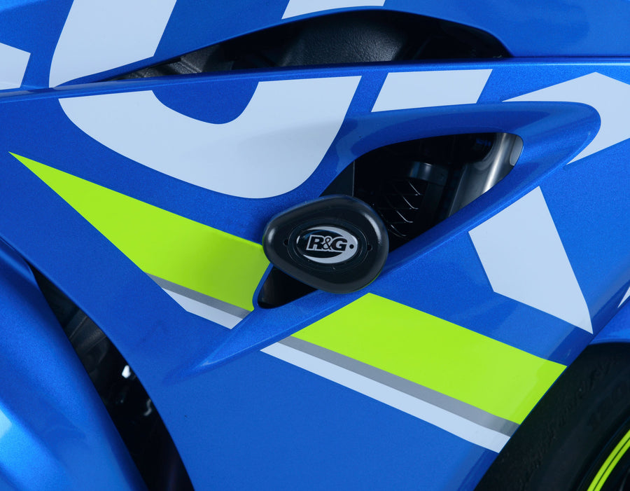 Suzuki GSX-R 1000 R ABS SPESIAL EDITION [2017-2020] - Aero crash pads svart Suzuki GSX-R1000