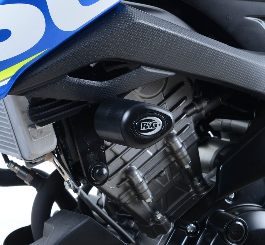 Suzuki GSX-S 125 ABS SPESIAL EDITION [2018] - Aero crash pads svart Suzuki GSX-S125