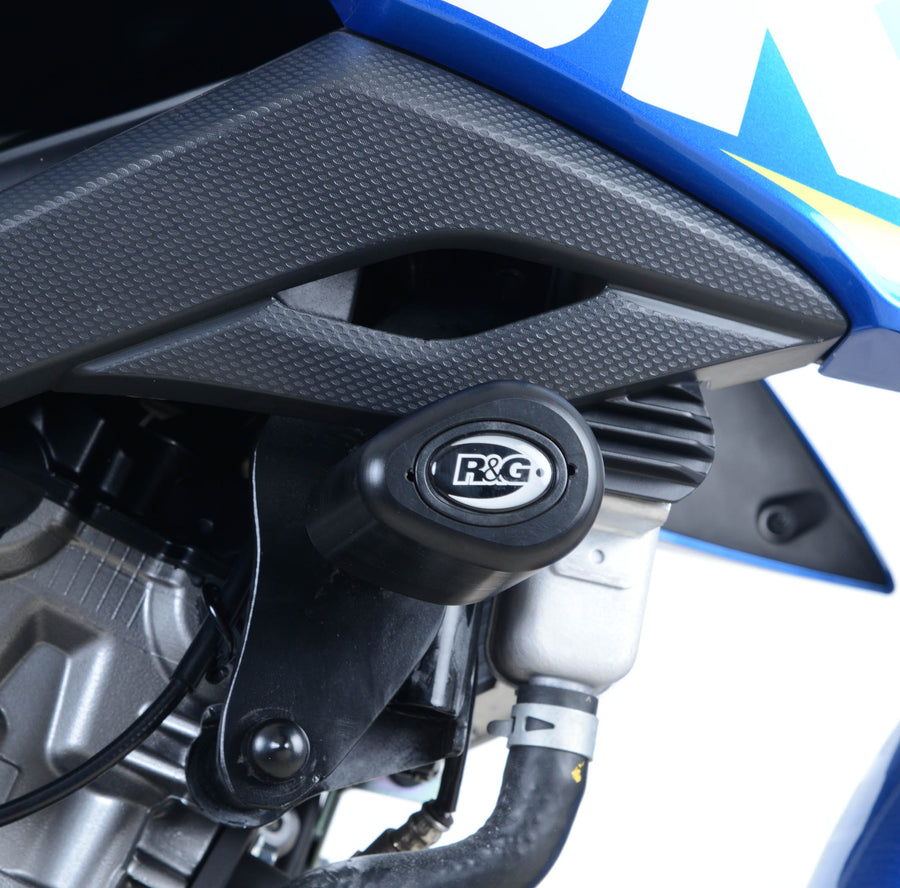 Suzuki GSX-S 125 ABS SPESIAL EDITION [2018] - Aero crash pads svart Suzuki GSX-S125