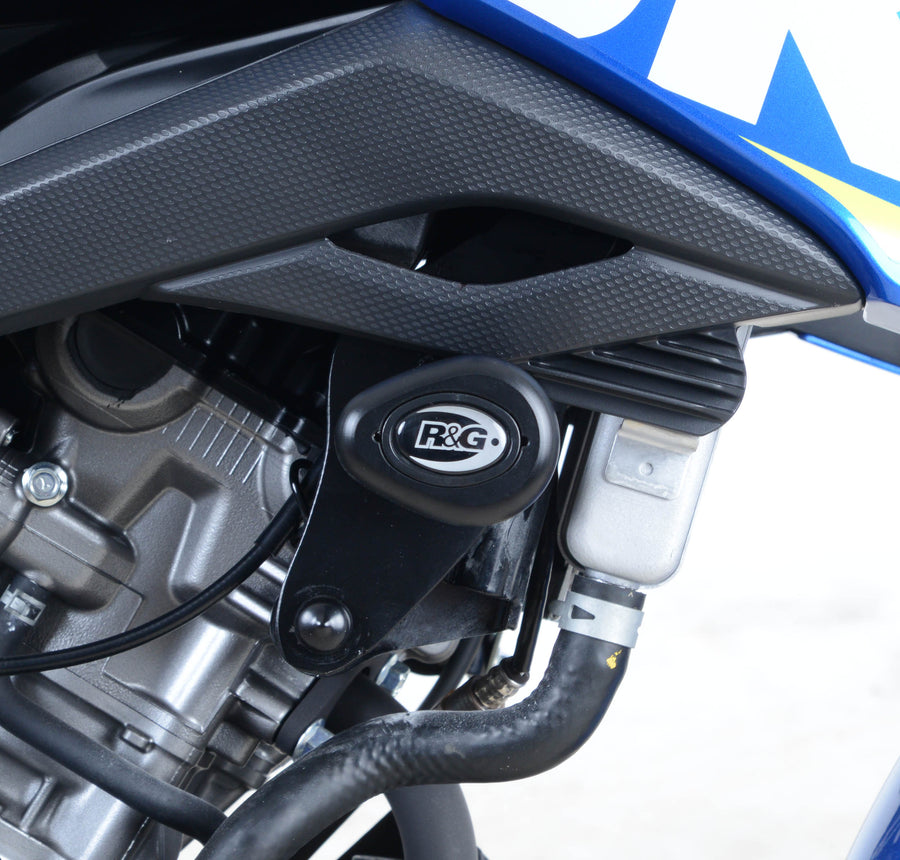 Suzuki GSX-S 125 ABS SPESIAL EDITION [2018] - Aero crash pads svart Suzuki GSX-S125