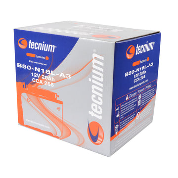 Honda Gl 1500 Goldwing [TECNIUM] - Bly/syrebatteri med syrepakke - B50-N18L-A3 - 0