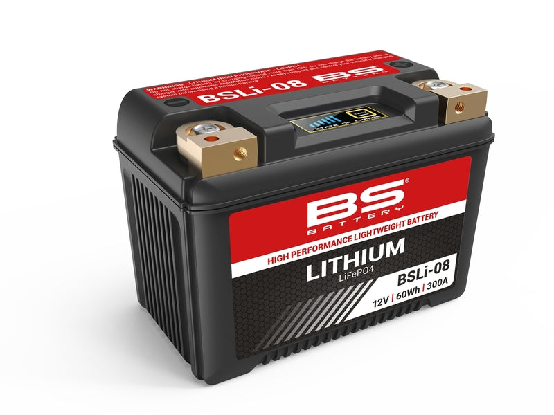 Harley Davidson Flathead [BS BATTERY] - Lithium-ion batteri - BSLI-08