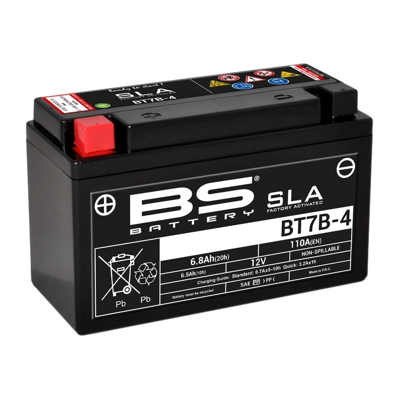 Ducati Monster 937 [BS BATTERY] - SLA vedlikeholdsfri batterifabrikkaktivert - BT7B-4
