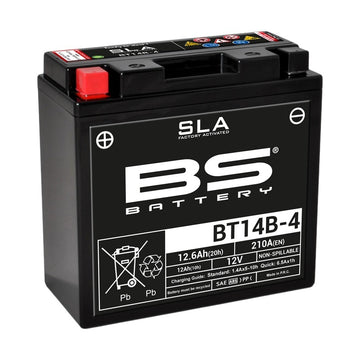 Yamaha Xvs 1100 [BS BATTERI] - SLA vedlikeholdsfri batterifabrikkaktivert - BT14B-4