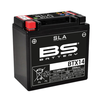 Moto Guzzi V 7 Iii Carbon [BS BATTERY] - SLA vedlikeholdsfritt batteri fabrikkaktivert - BTX14