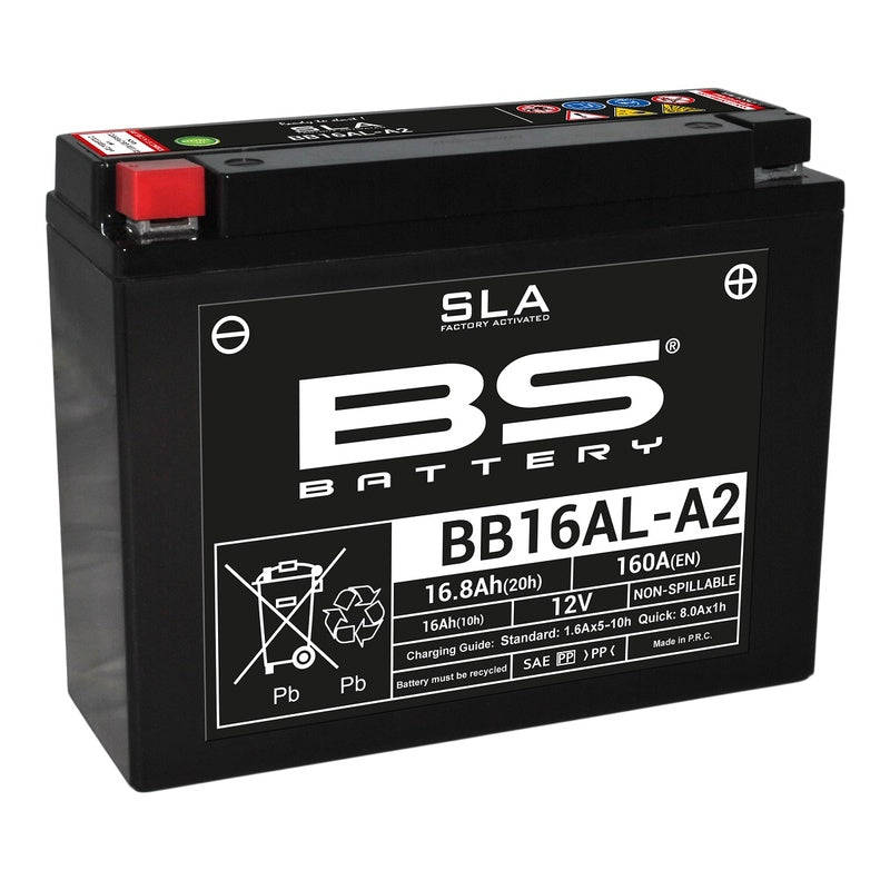 Ducati Monster 900 [BS-BATTERI] - SLA-vedlikeholdsfri batterifabrikkaktivert - BB16AL-A2