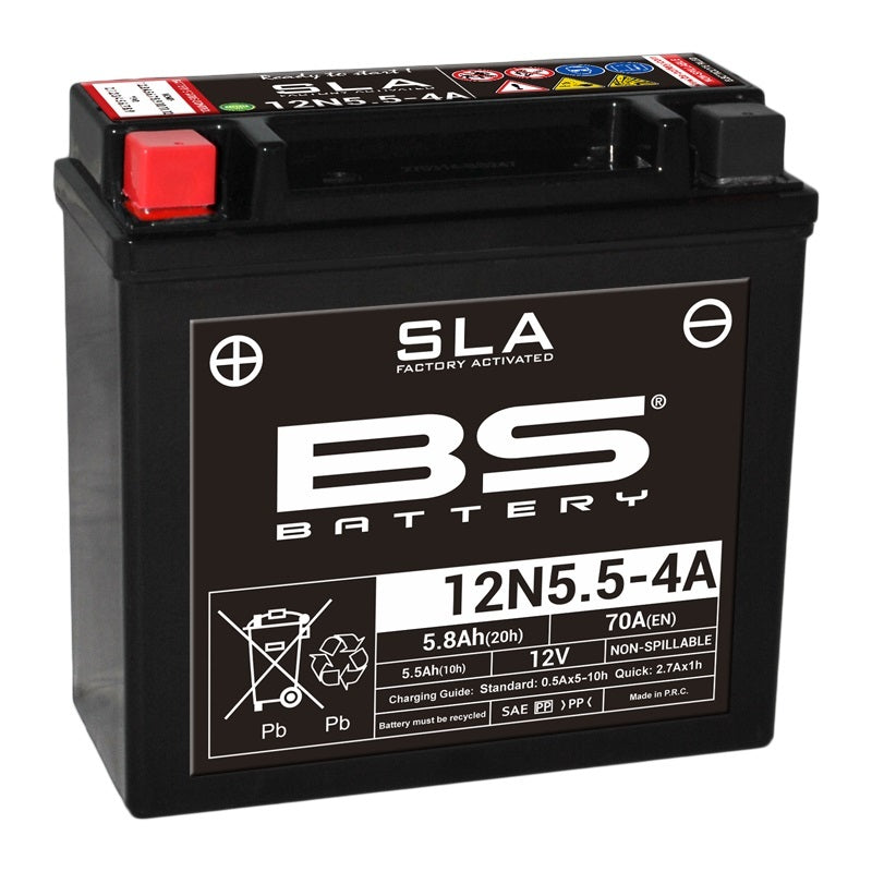Yamaha WR 125 R [BS BATTERI] - Vedlikeholdsfritt motorsykkelbatteri