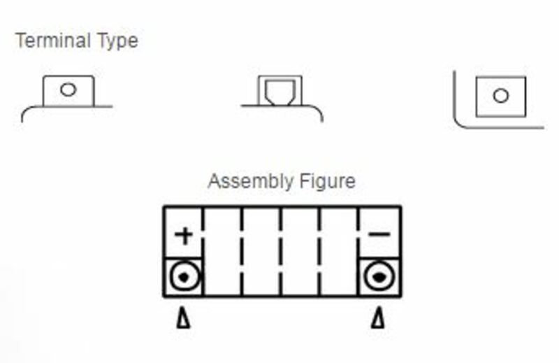 Kawasaki VN 900 Classic [Yuasa] - Motorsykkelbatteri