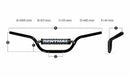 Gasgas Sm 700 [RENTHAL] - Fatbar 822 KTM Lavt styre-2