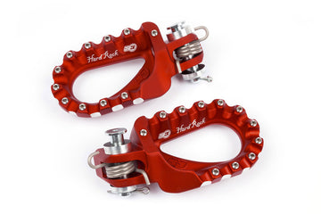 Gas Gas Ec 200 [S3] - Hard Rock Enduro fotstøtter aluminium rød