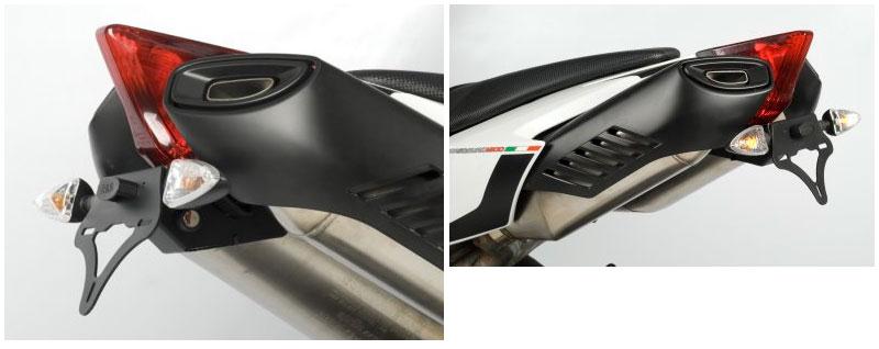Aprilia Dorsoduro 1200 ABS [2011-2018] - Nummerskiltholder inkludert skiltbelysning