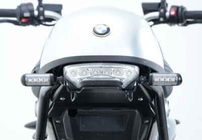 BMW R NINE-T ABS (0 J 01) [2016-2022] - Nummerskiltholder inkludert skiltbelysning