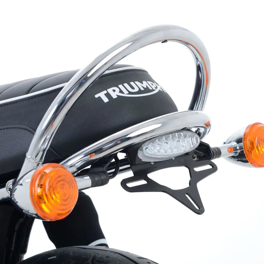 Triumph Bonneville 1200 T 120 Black ABS [2016-2021] - Nummerskiltholder inkl. skiltbelysning