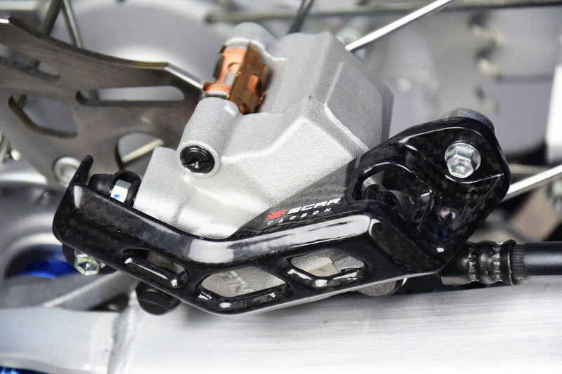 Yamaha Yz 450 [SCAR] - Bremsecaliperbeskytter i karbon bak