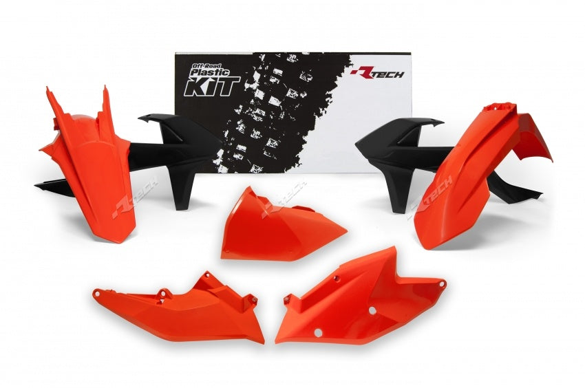 KTM 350 EXC-F SIX Days [2017-2019] - Plastik-Kit Originalfarbe (2017) orange/schwarz KTM