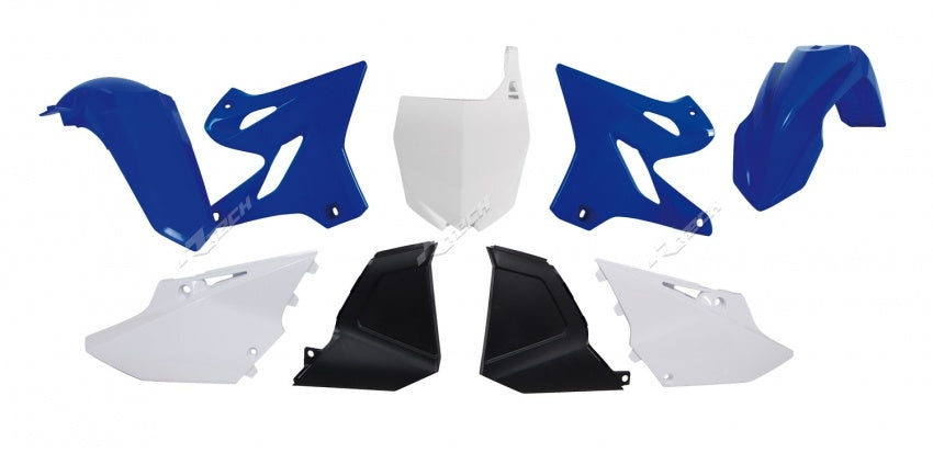 Yamaha YZ 250 (CG 23) [2006-2014] - Plastic Kit Replica (15-16) Blå/Hvit Yamaha YZ125/250
