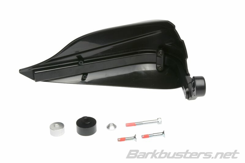 Ktm 390 Duke [BARKBUSTERS] - Storm Hanguads Sett Single Point Clamp Mount-Styre End Black