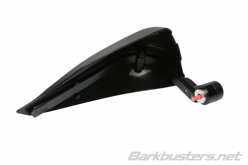 Kawasaki Z 900 [BARKBUSTERS] - Storm Hanguads Set Single Point Clamp Mount-Styre End Black